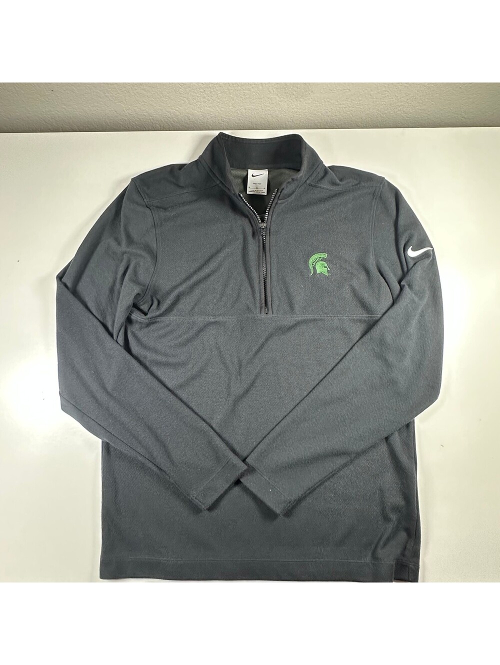 Nike Michigan State Black 1/4 Zip M
